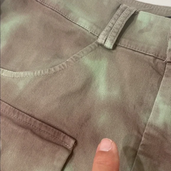 Astra Kidani Oversized Pocket in Moss Cargo Pants | L - Picture 8 of 11